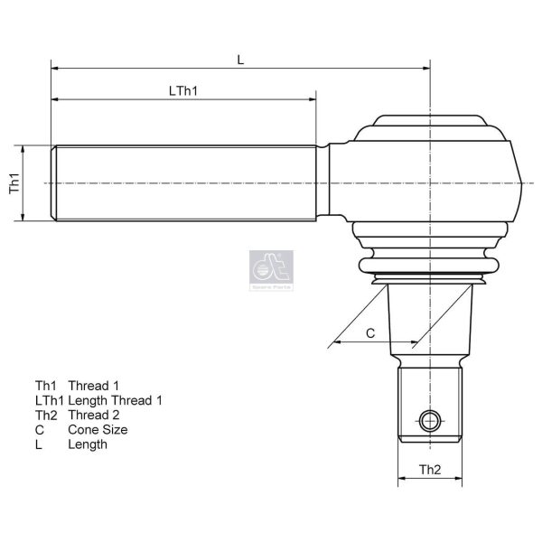 Ball Joint, Drag Link